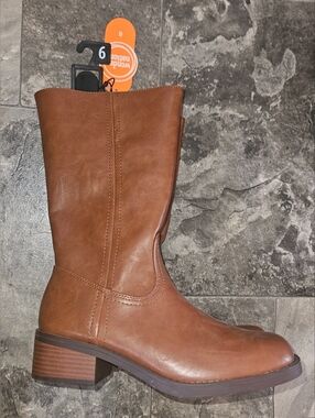 Wonder Nation Little & Big Girls Tall Riding Boots Size 6 NWT